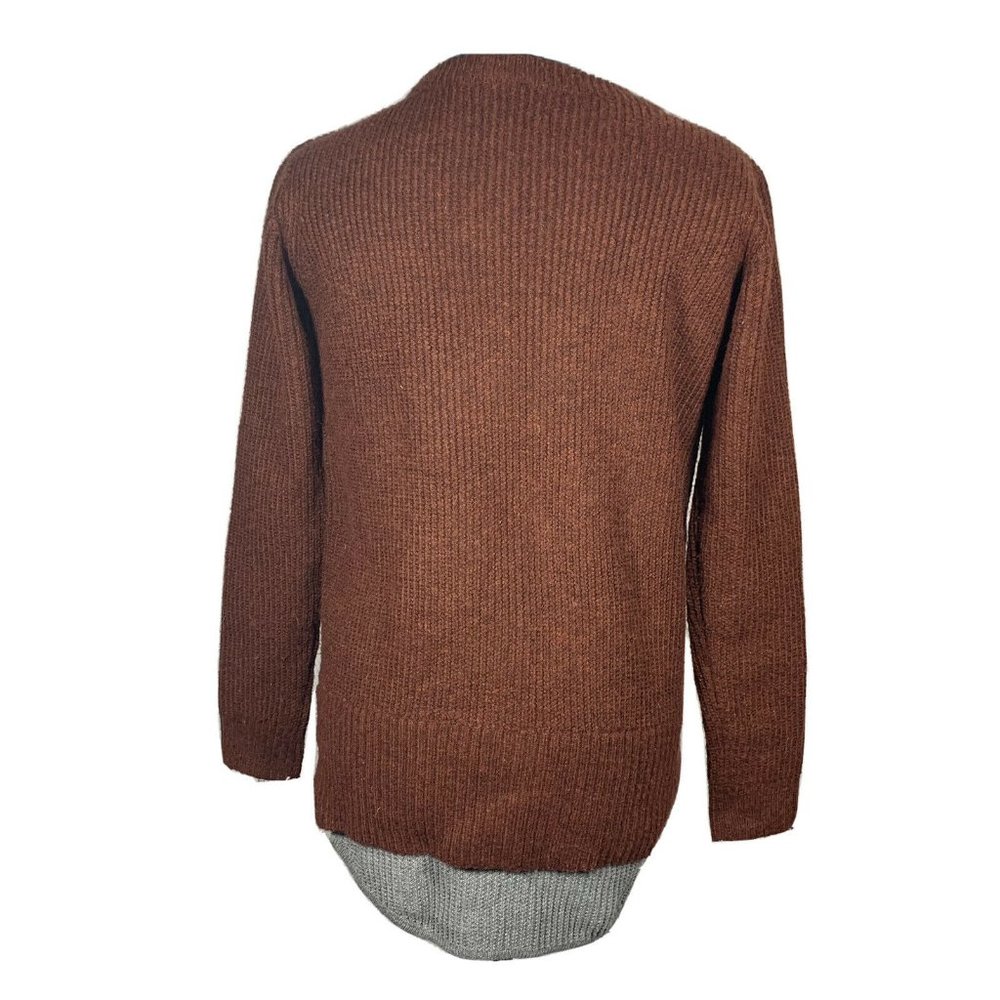 Urban Outfitters Sweater Unif X Size Xs Brown Gray - Picture 3 of 8